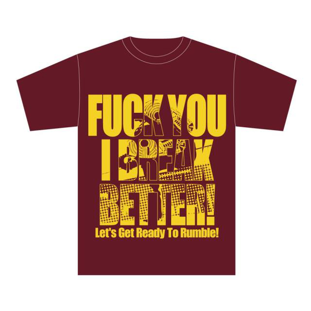 FIBB Ｔシャツ / バーガンディー