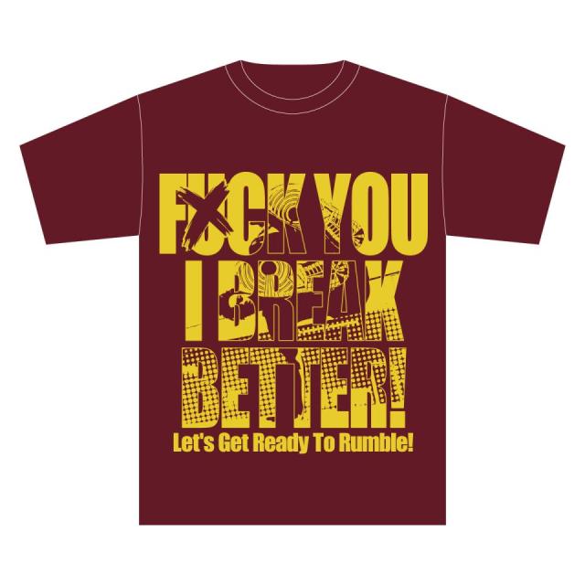 令和版 FIBB Ｔシャツ / バーガンディー