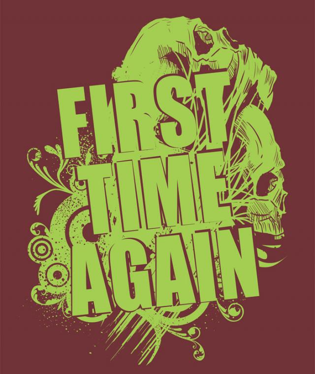 FIRST TIME AGAIN Tシャツ